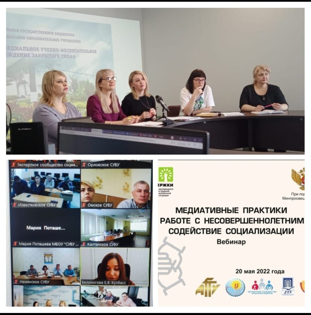 Специалисты Службы медиации приняли участие в работе всероссийского вебинара