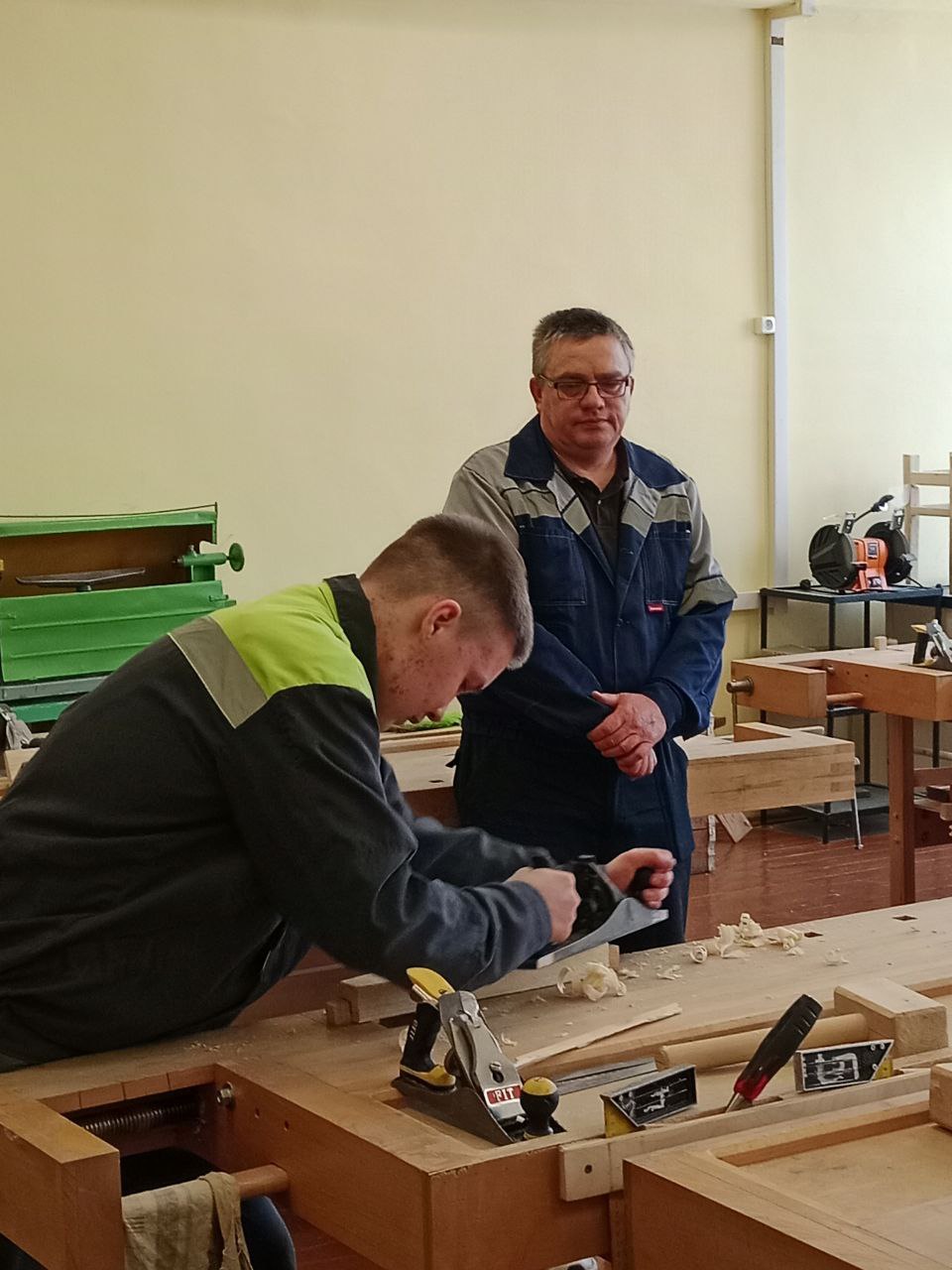 Открытый урок мастера п/о Александра Леонидовича Гребенева