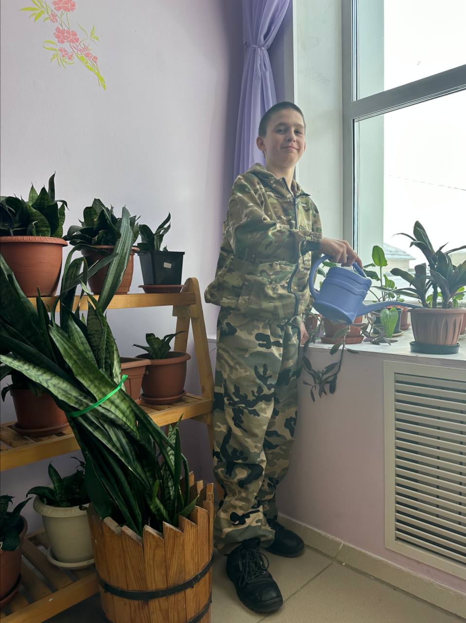В Орловском СУВУ воспитанников обучают профессии «Садовник»