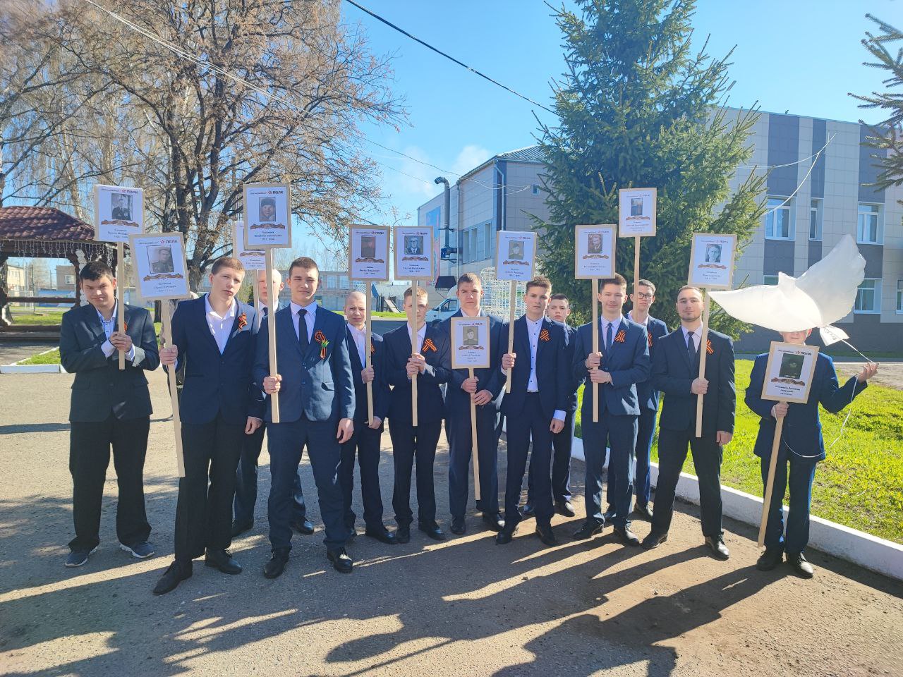 Воспитанники Орловского СУВУ – участники Бессмертного полка