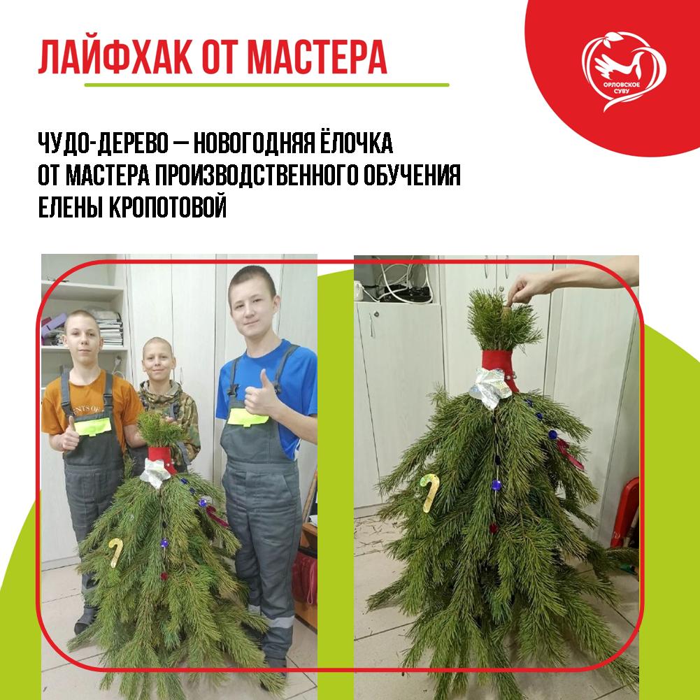 Новогоднее чудо-дерево!