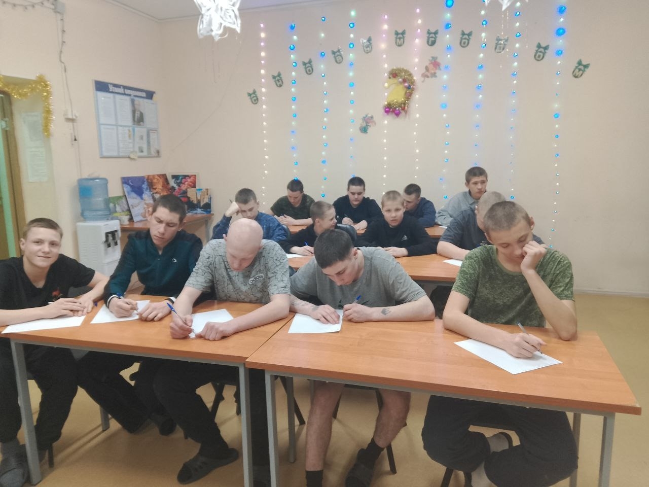 Рождественская викторина в Орловском СУВУ!