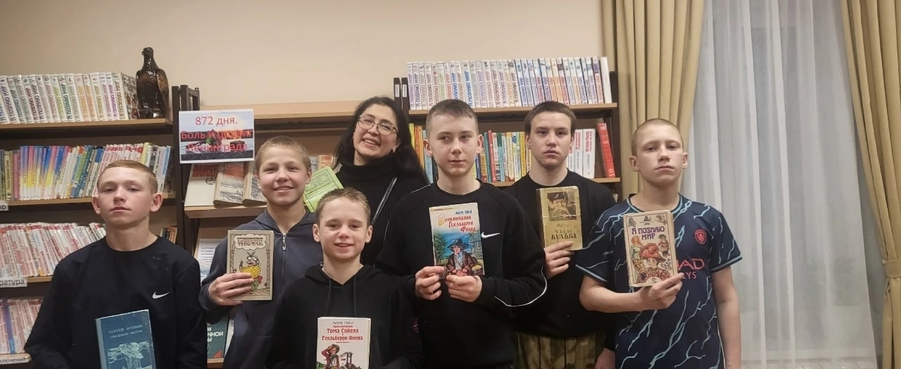 Волонтёры Орловского СУВУ подарили книгам вторую жизнь!