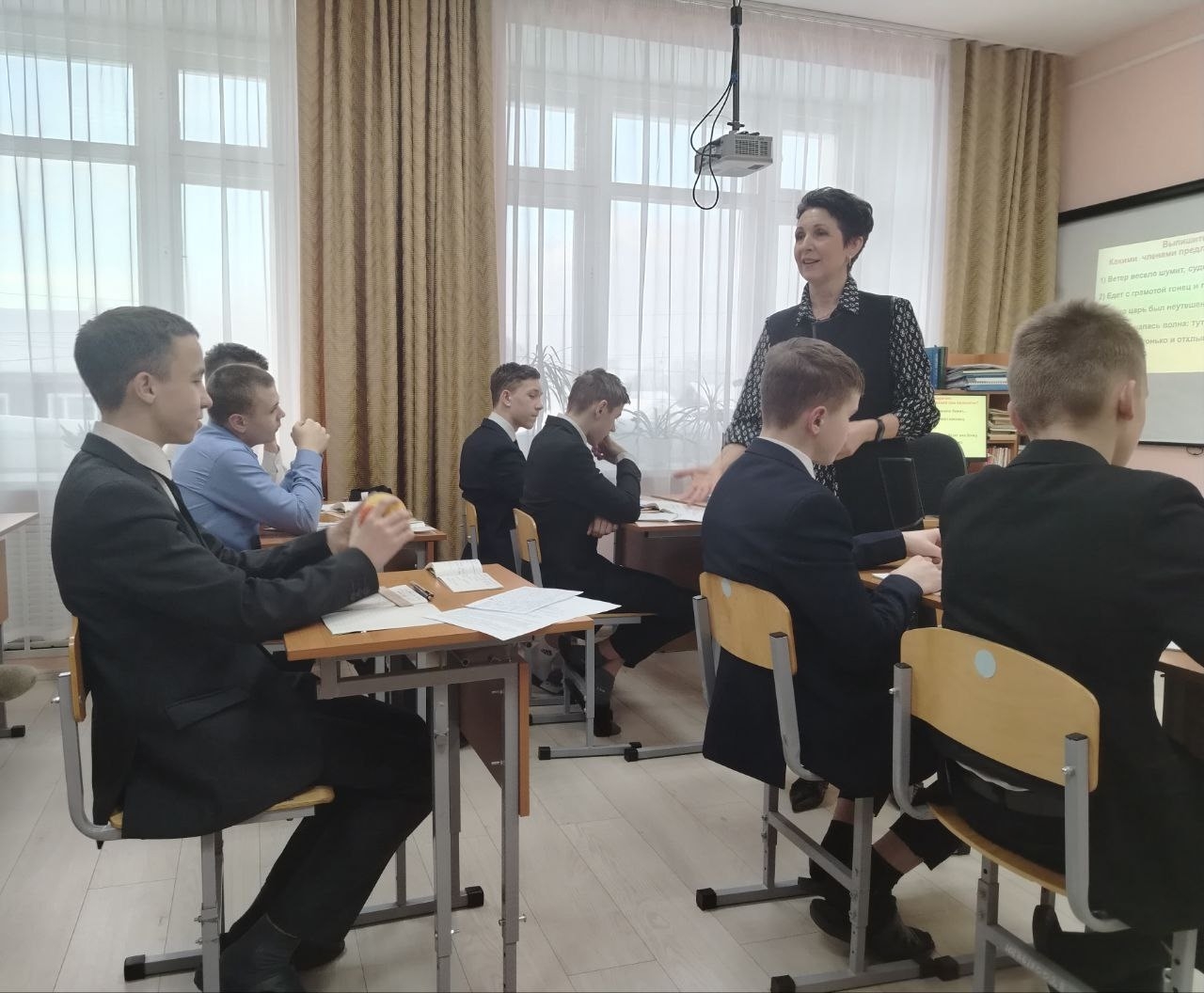 Открытый урок: оживляем грамматику с Пушкиным