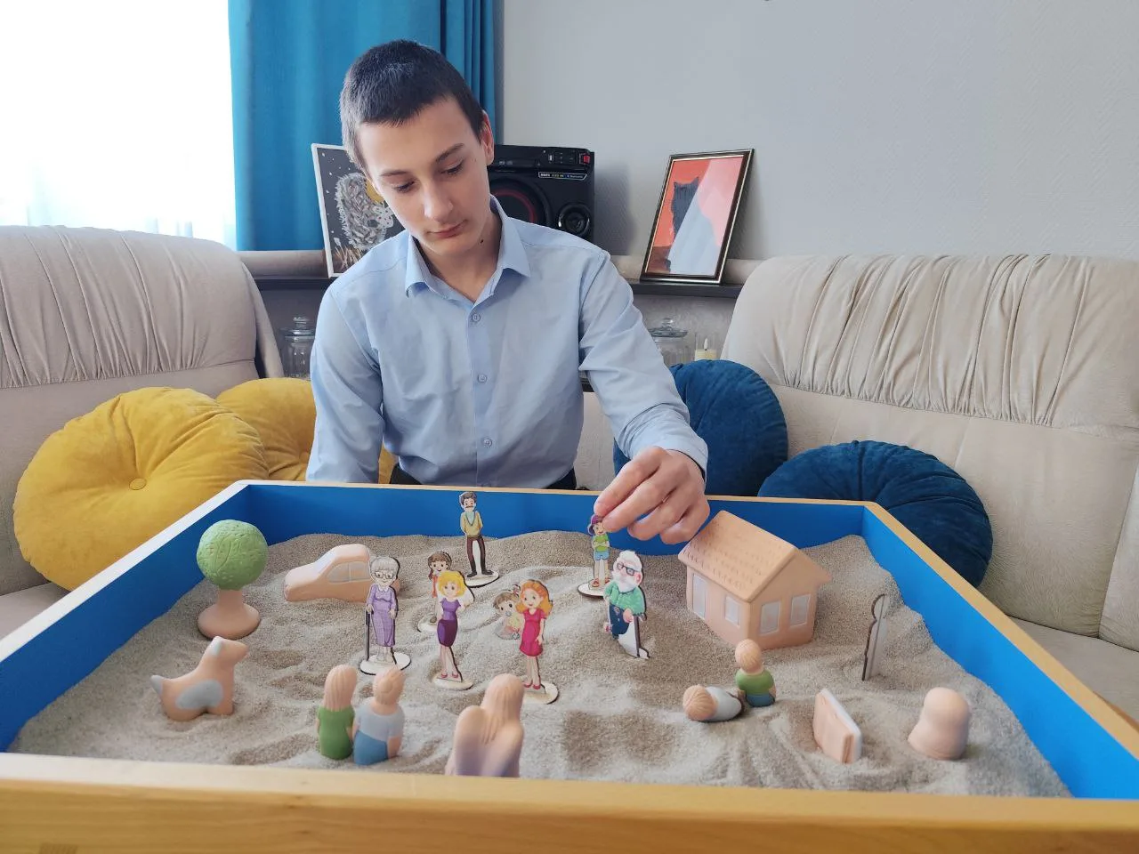 «Песок как зеркало души»: инновационные методики на службе педагогов Орловского СУВУ