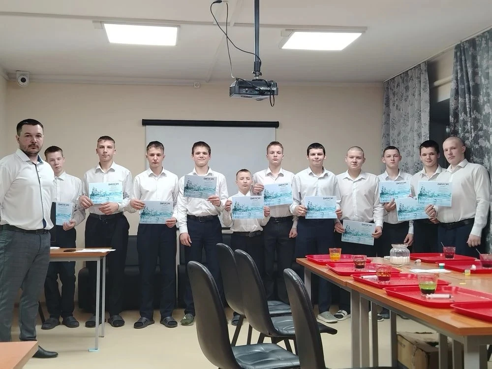 Вода — источник жизни: открытое занятие в Орловском СУВУ