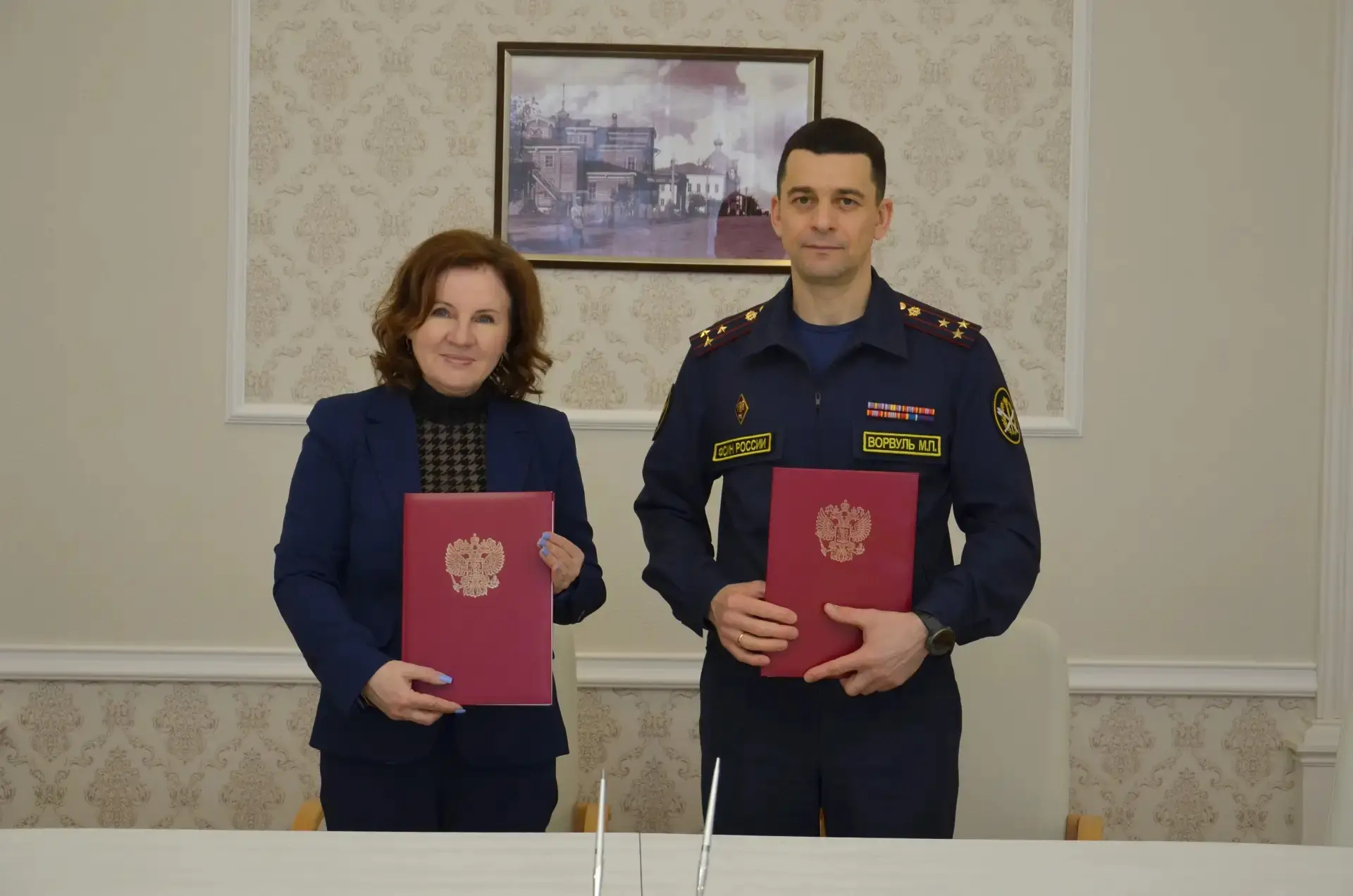 Между Кировским институтом повышения квалификации работников Федеральной службы исполнения наказаний и Орловским СУВУ подписано соглашение о сотрудничестве.