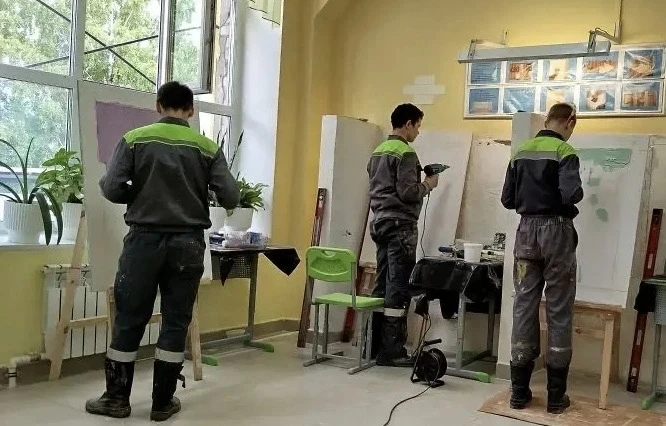 В малярной группе Орловского СУВУ прошёл квалификационный экзамен