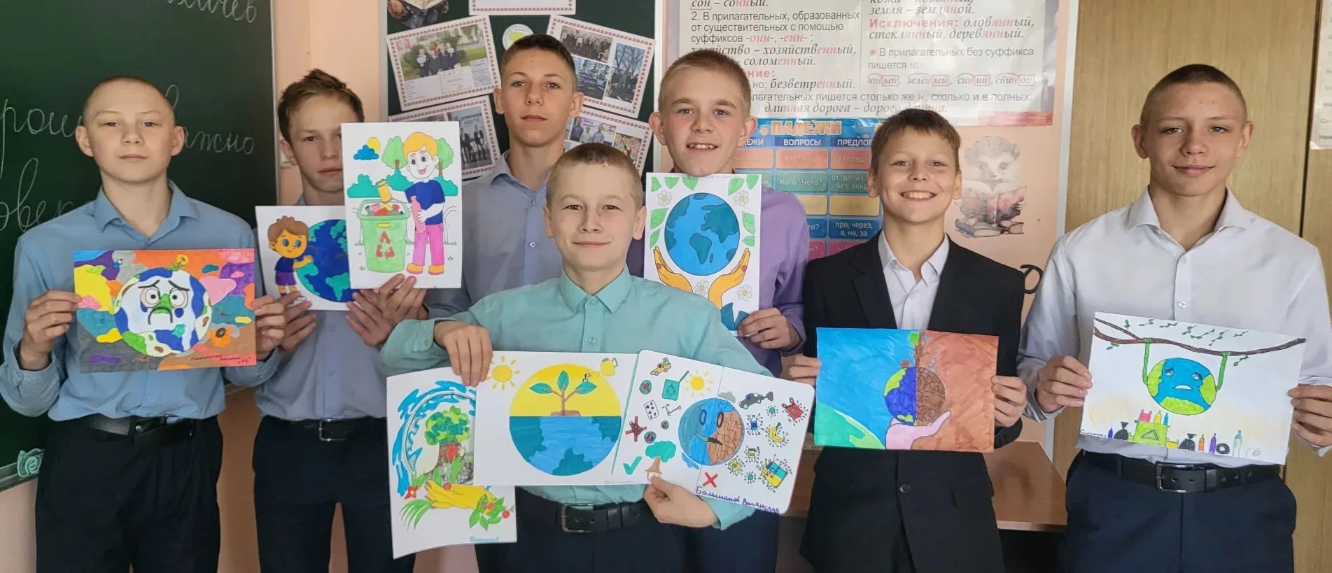 Через искусство — к заботе о планете: итоги конкурса рисунков в Орловском СУВУ
