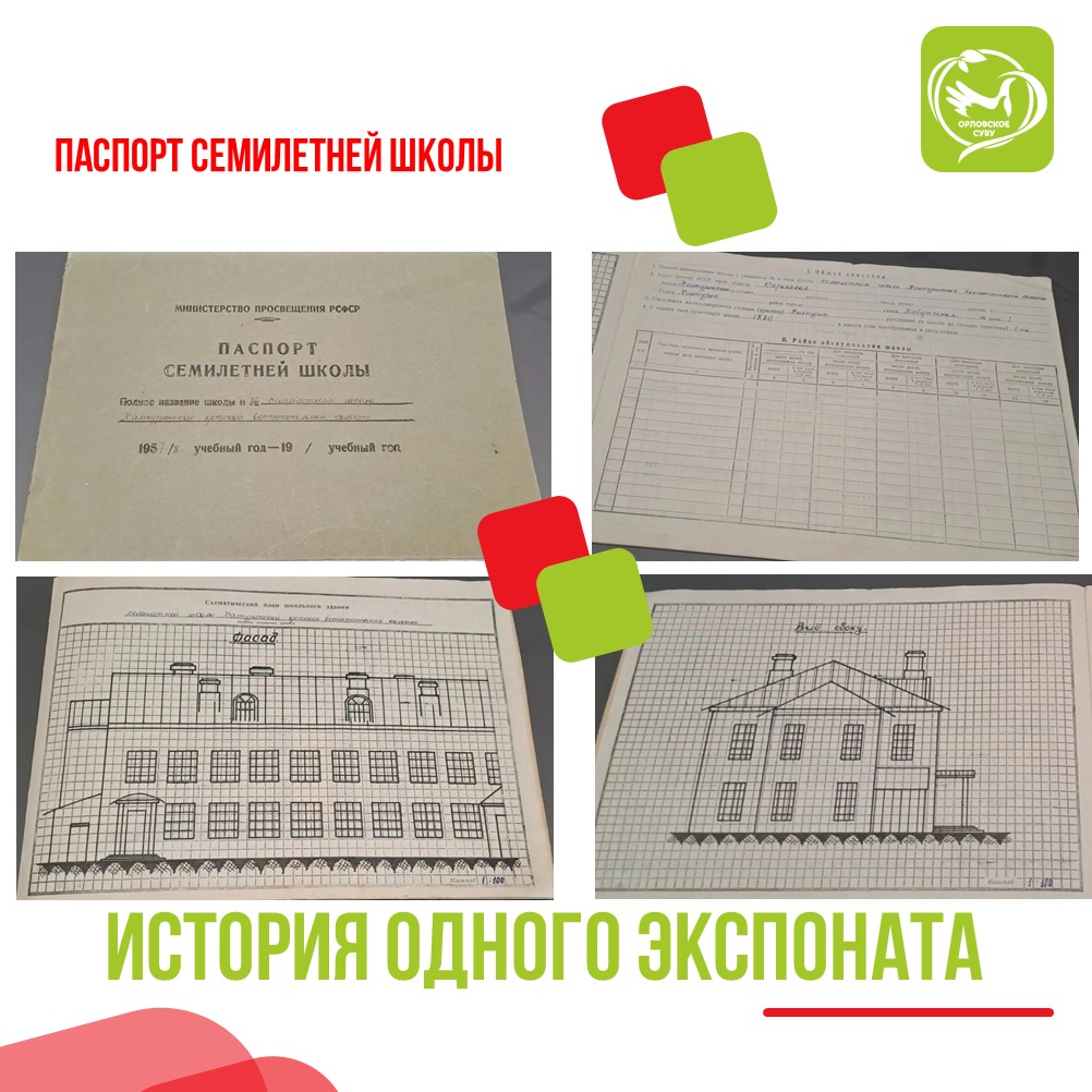 Паспорт семилетней школы Халтуринской ДТВК