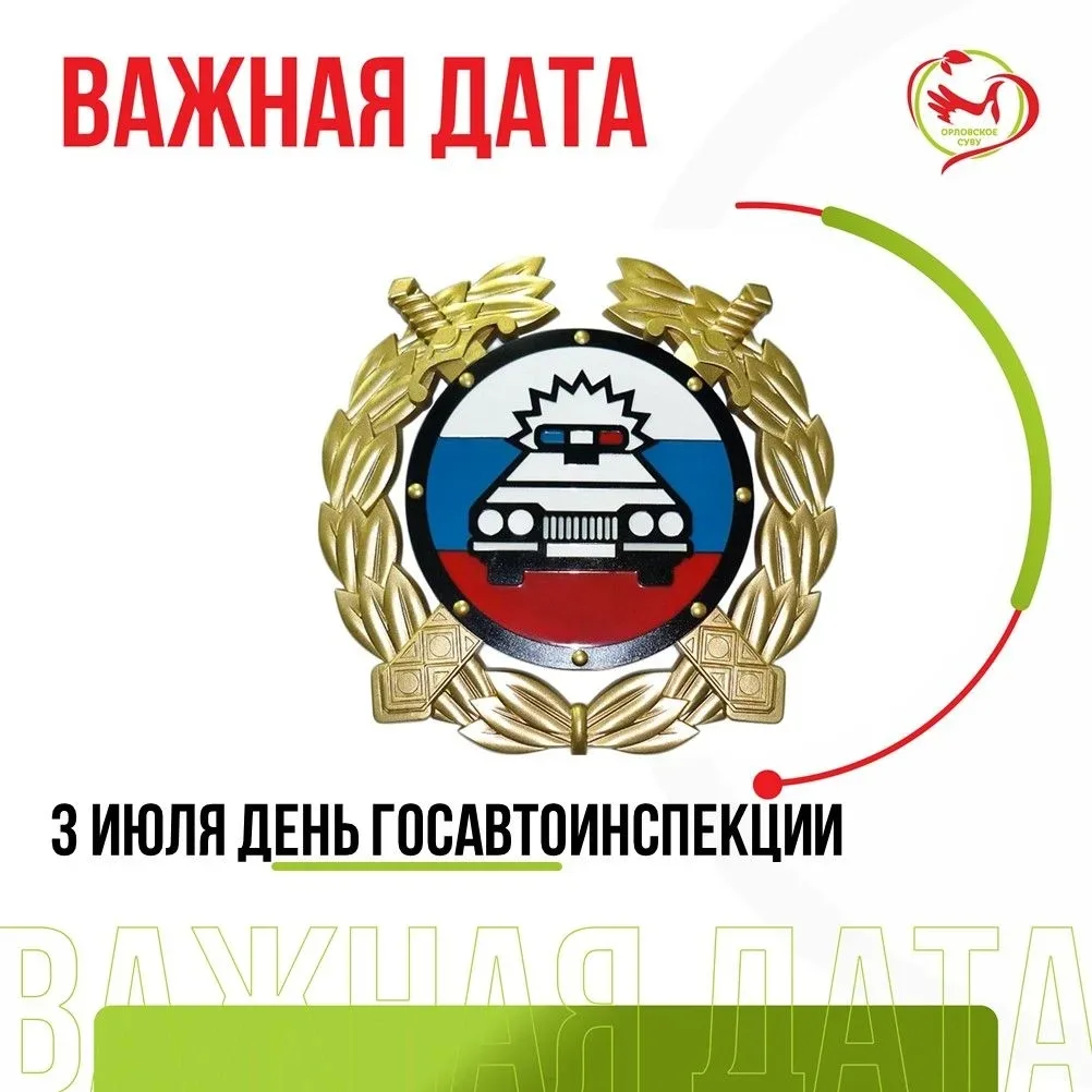 3 июля — День Госавтоинспекции