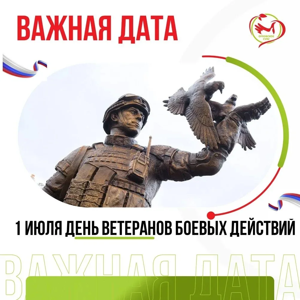 1 июля — День ветеранов боевых действий