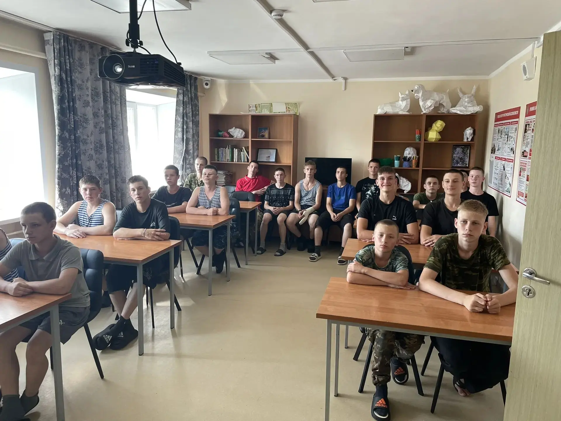 Знакомство с миром профессий в Орловском СУВУ