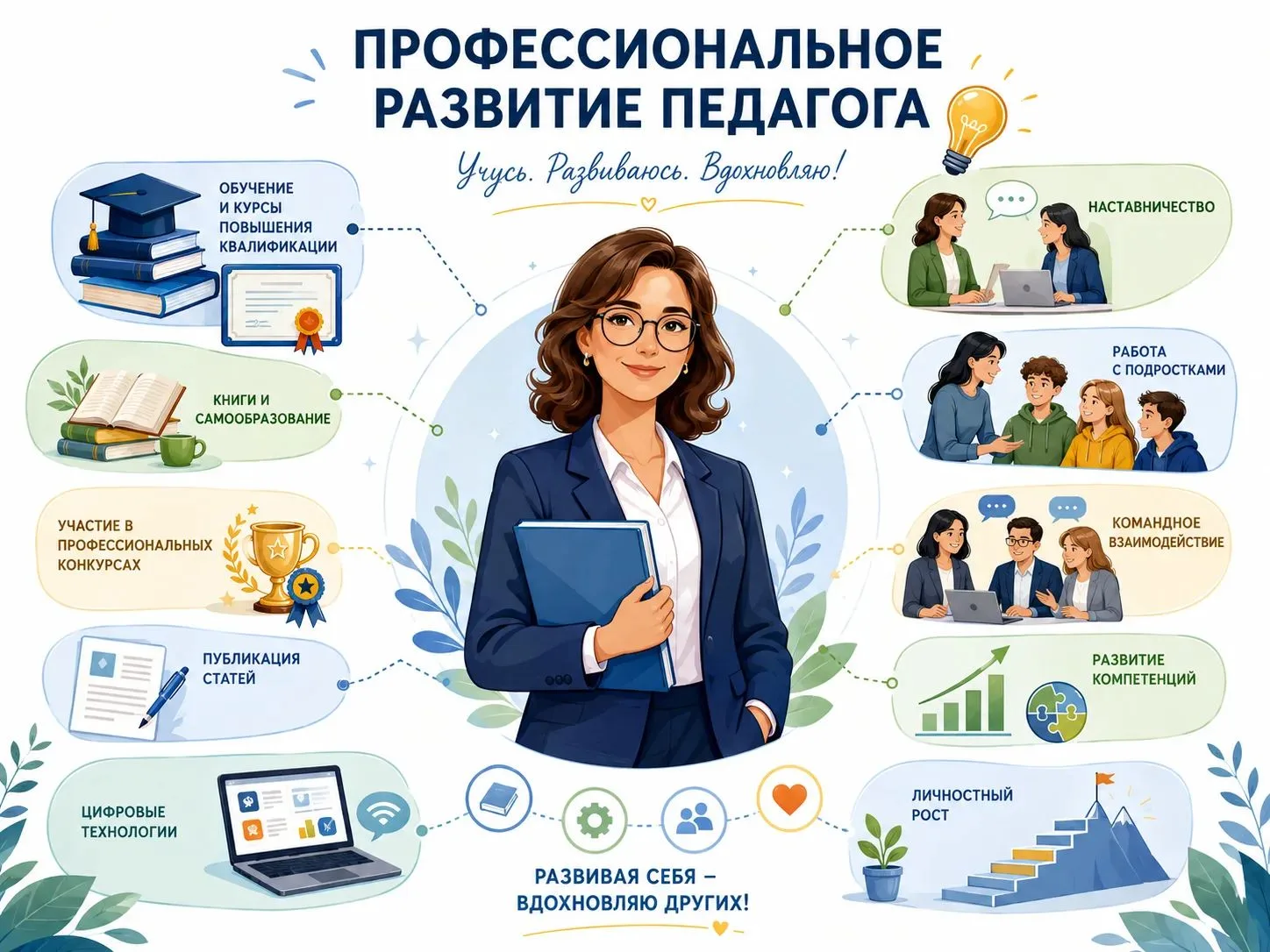 Лето — время отдыха и время профессионального роста: как педагогу подготовиться к новым вызовам