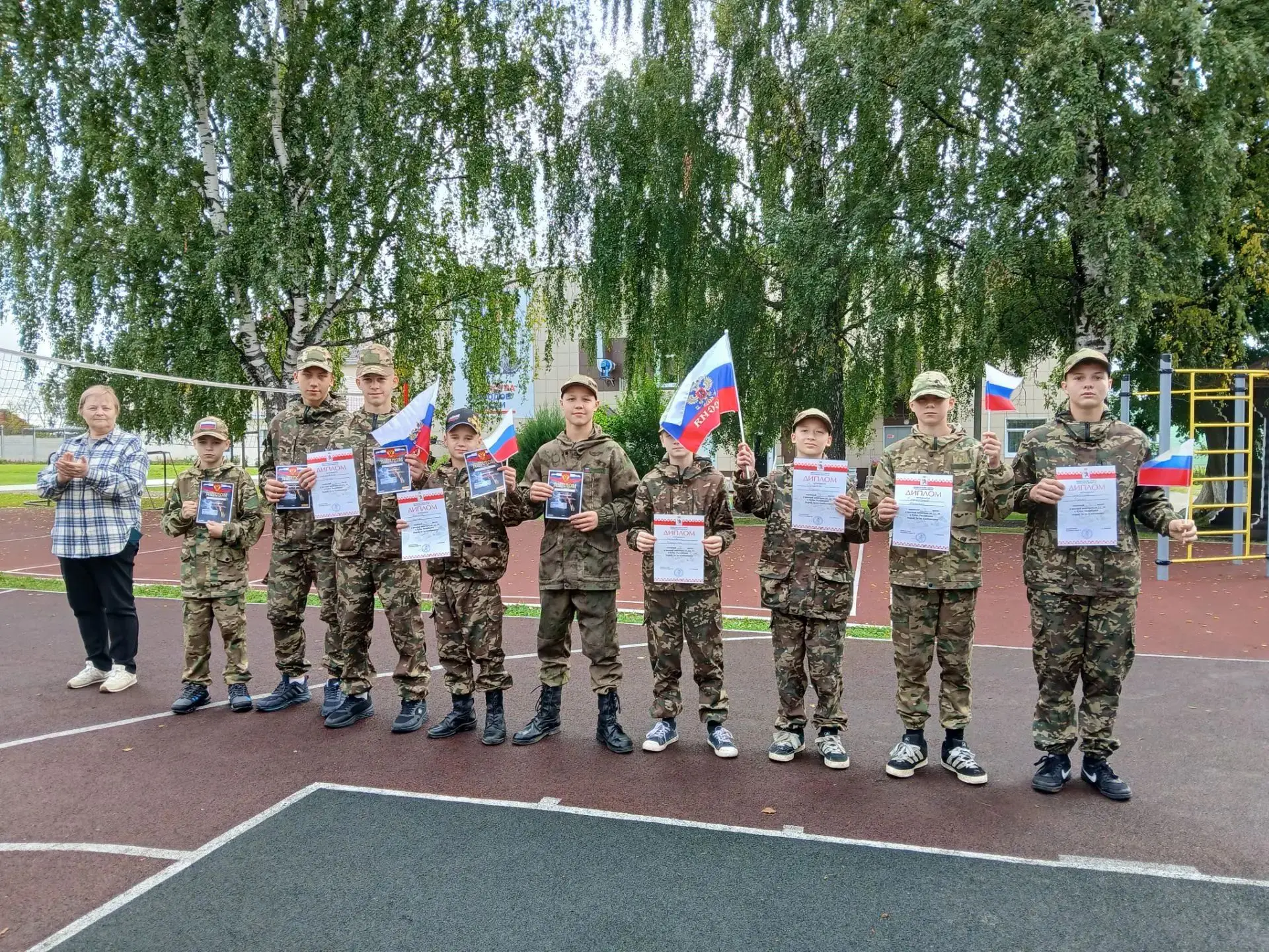 Три цвета единства: как в Орловском СУВУ отметили День флага России