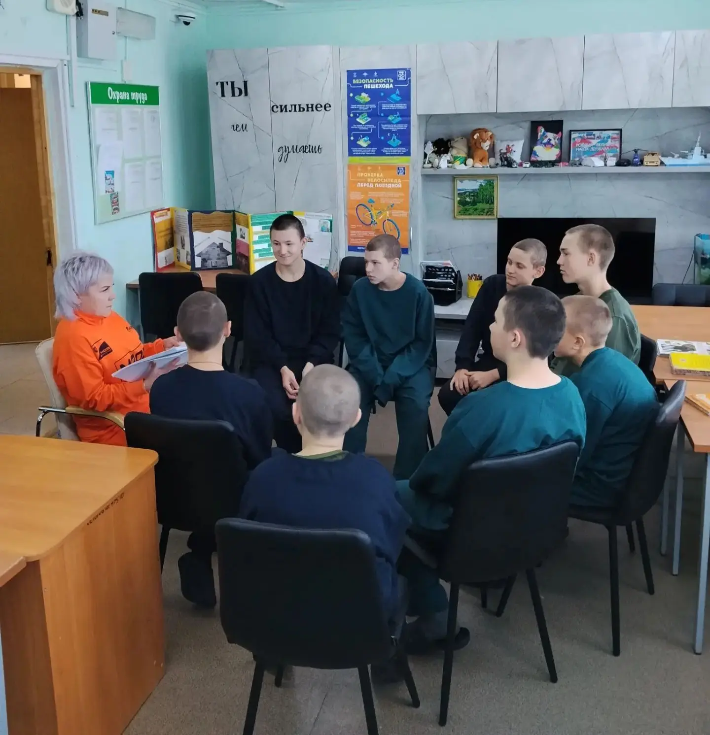 «Права есть у каждого»: в Орловском СУВУ прошёл важный разговор