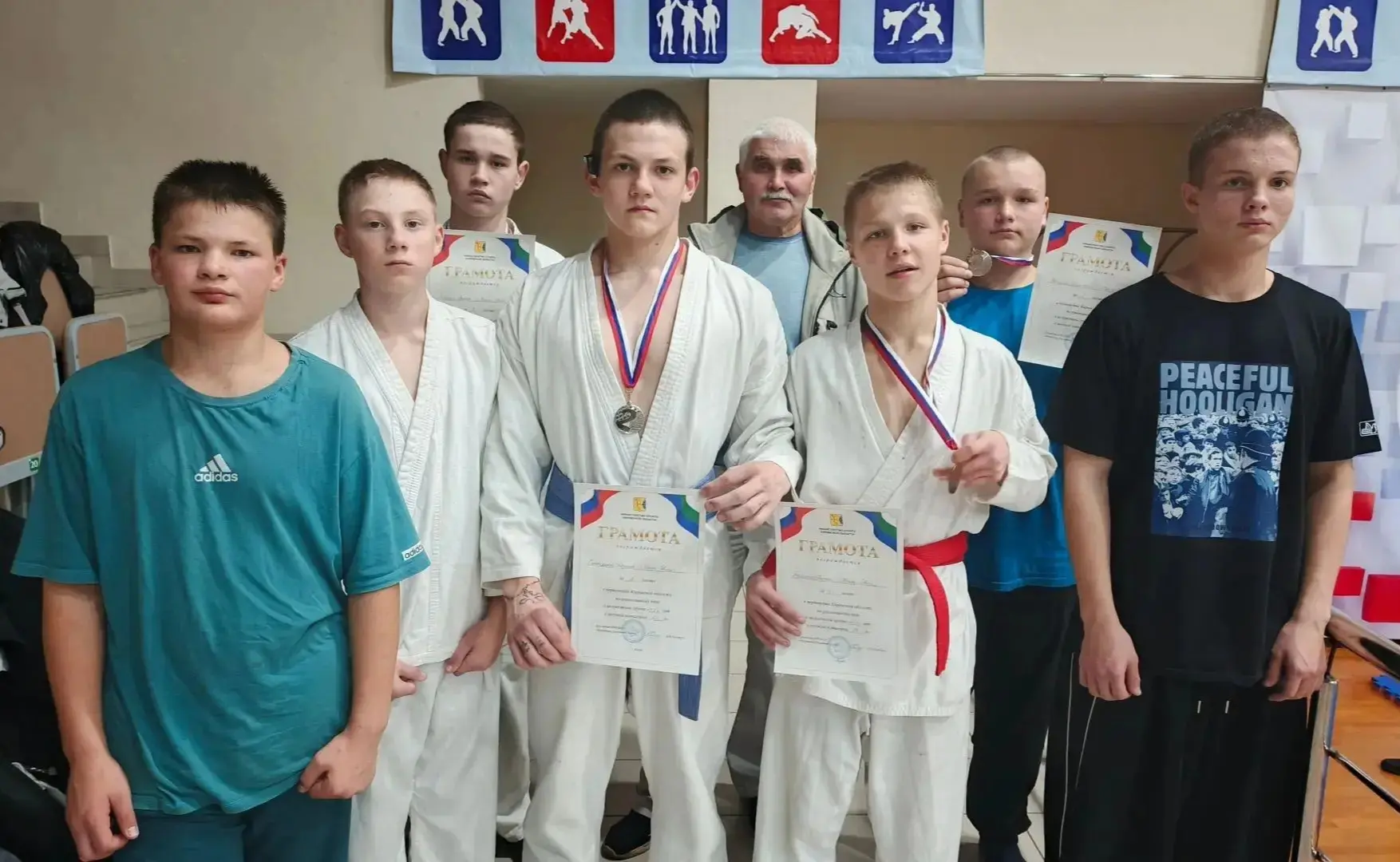 Воспитанники клуба «Воин» привезли медали с чемпионата области по рукопашному бою