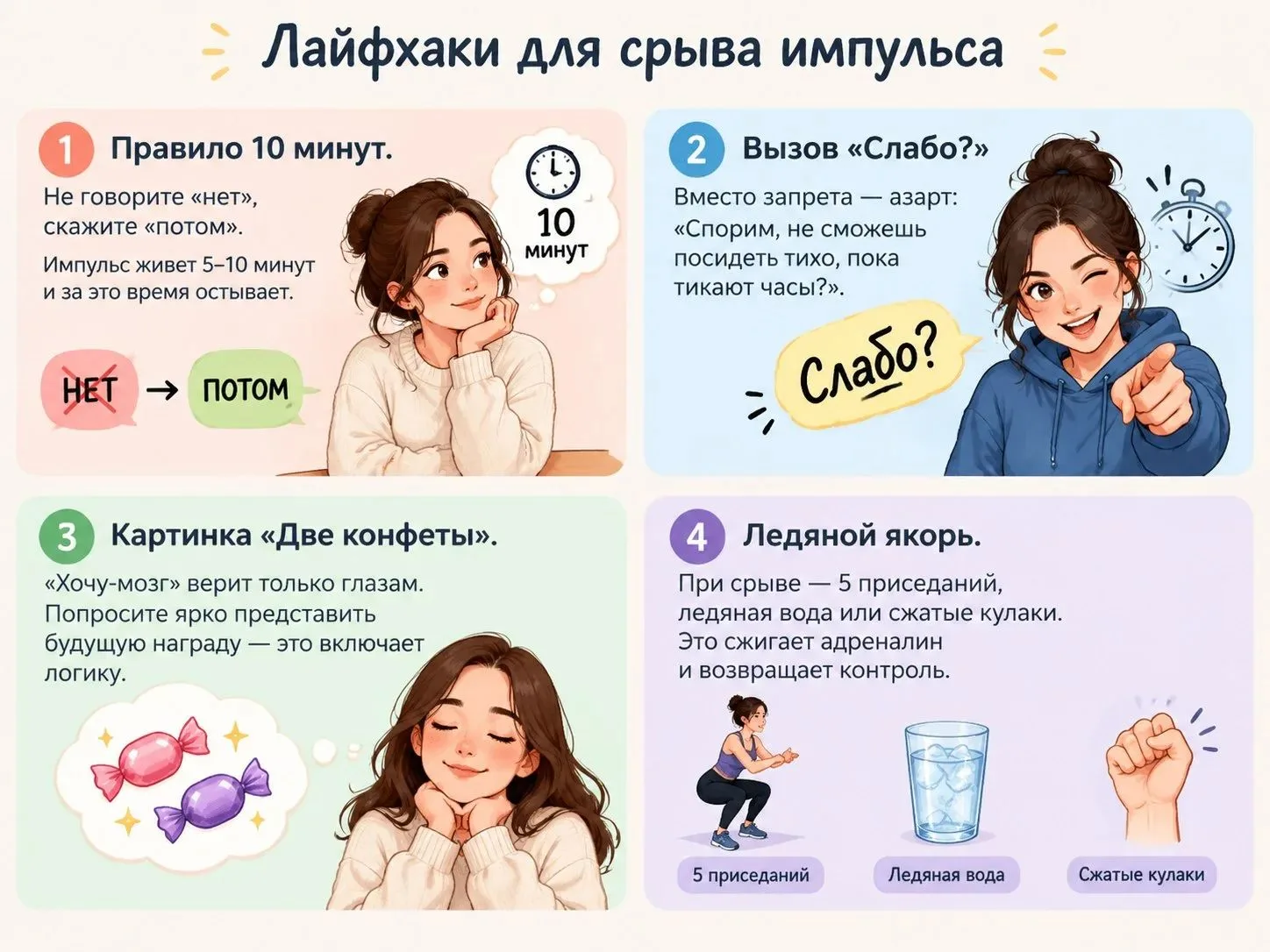 Воля и самоконтроль: Как помочь ребенку управлять собой