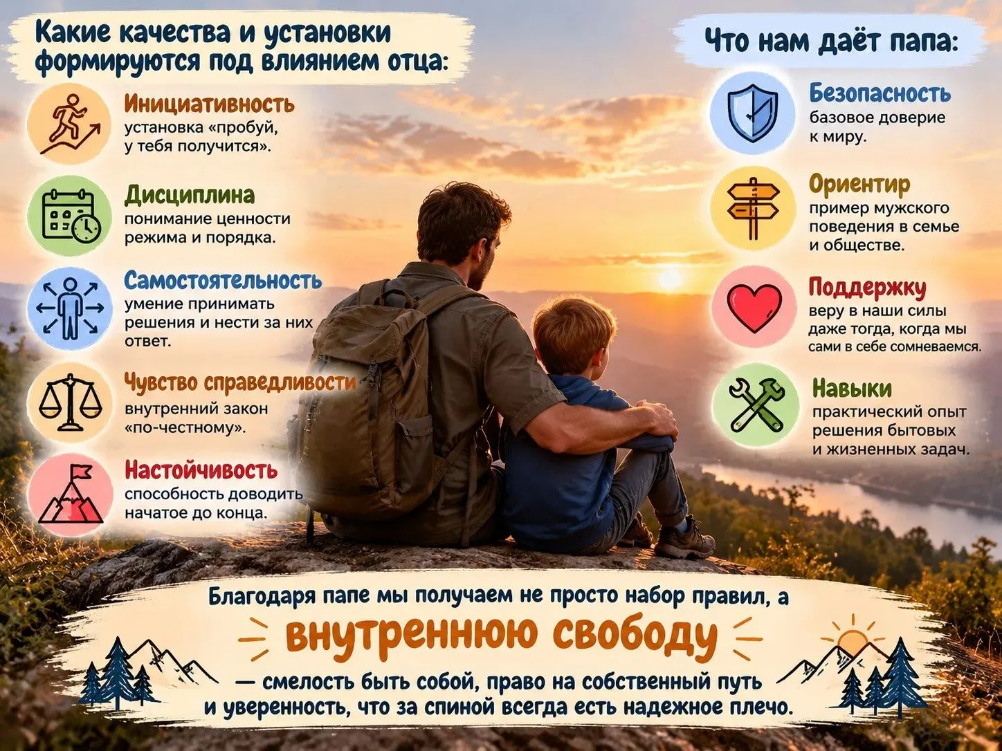 День отца: праздник, который напоминает о главном