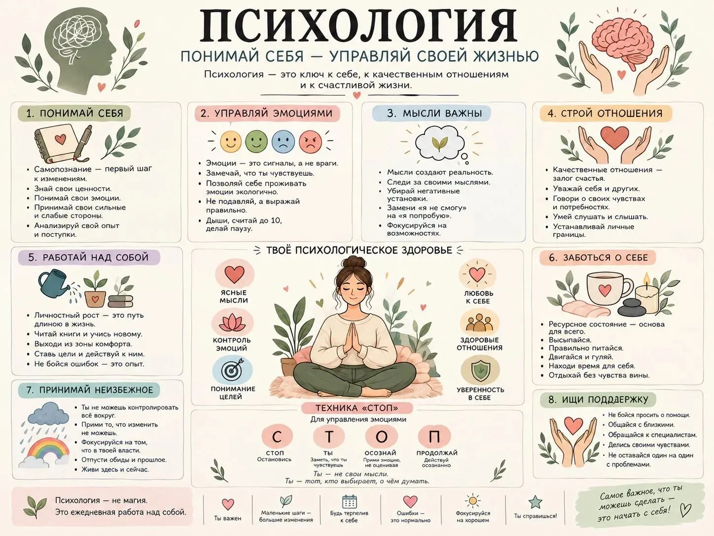 4 шага к осознанной жизни