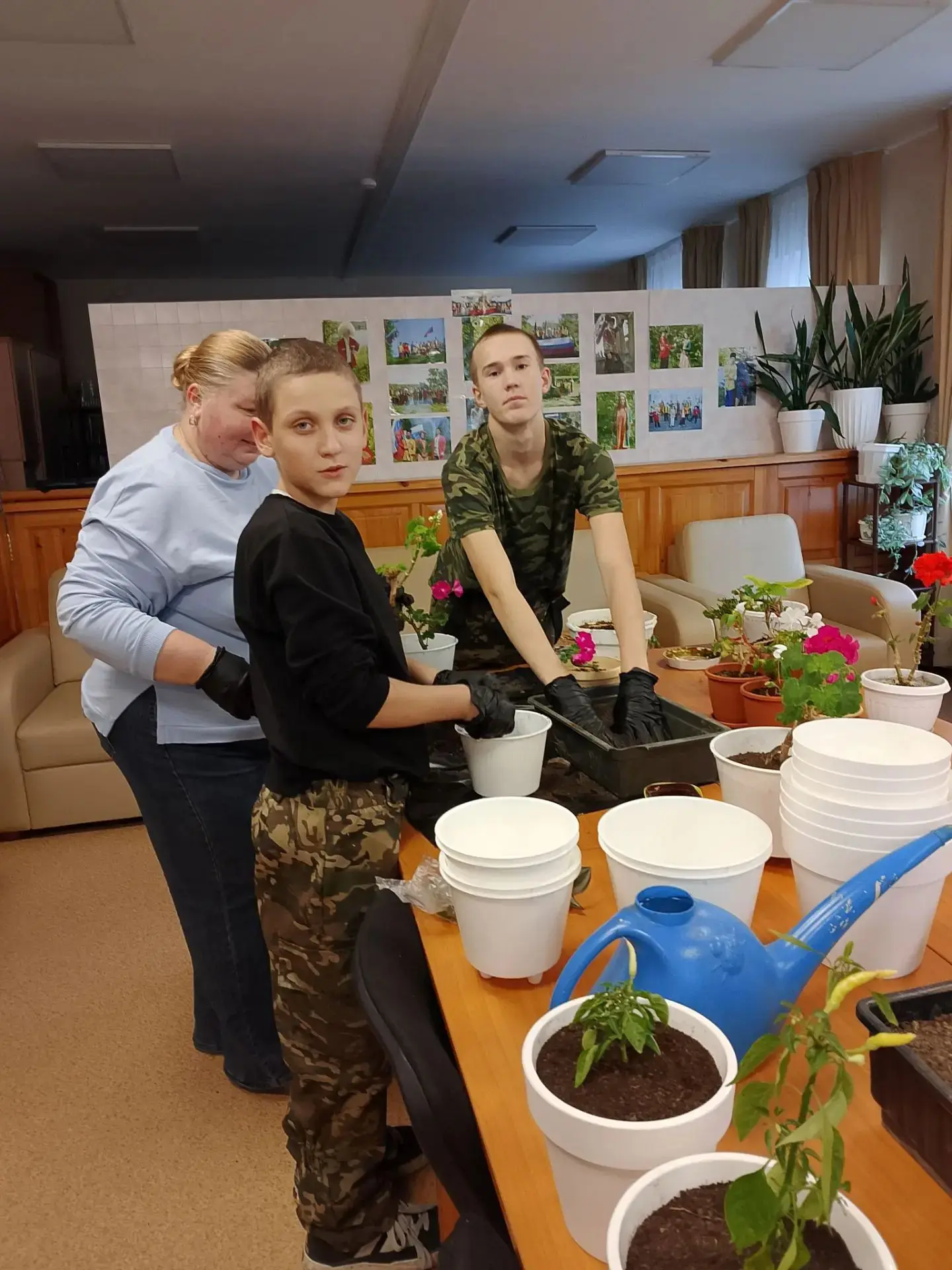 Зелёные дела в библиотеке!