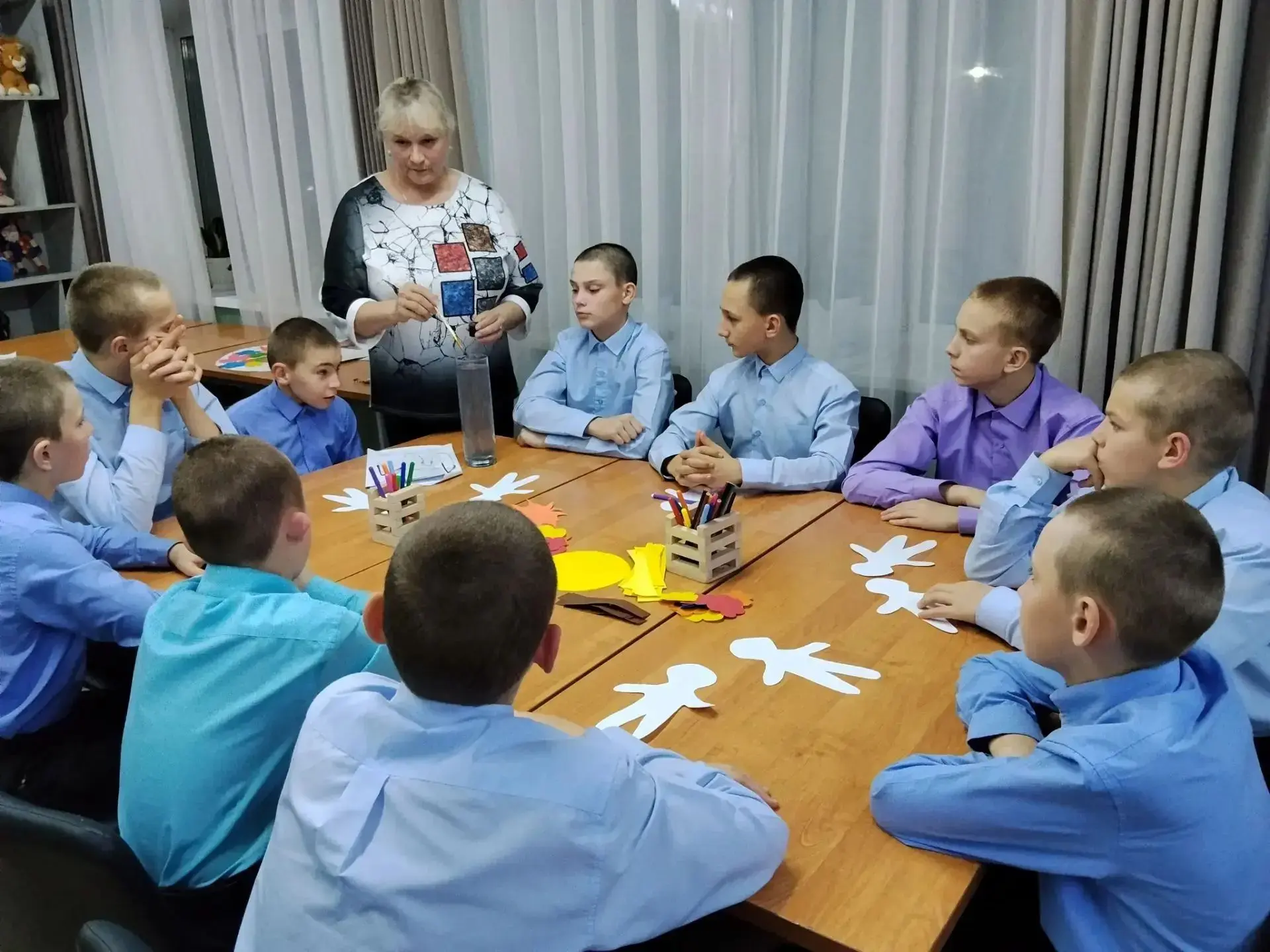 «Научи своё сердце добру»: открытое мероприятие во второй группе Орловского СУВУ