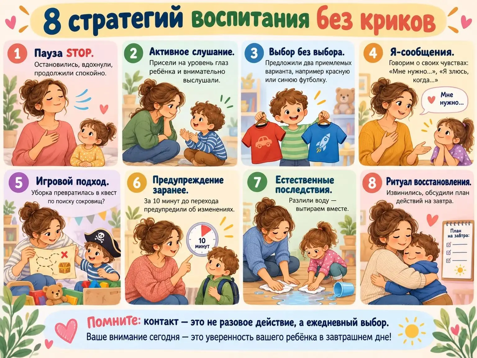 Как вырастить счастливого и самостоятельного ребенка?