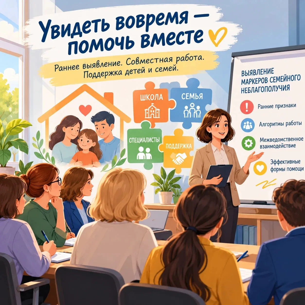 Школа и семья: увидеть риски, найти решение